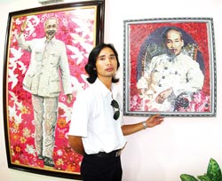 Họa sĩ Đỗ Đình Cường: Thực hiện tranh về Bác bằng chất liệu độc đáo